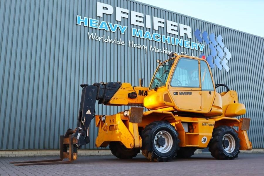 Manitou MRT1840 EASY Diesel, 4x4x4 Drive, 18m Lifting Heig - Навантажувач телескопічний: фото 1 Manitou MRT1840 EASY Diesel, 4x4x4 Drive, 18m Lifting Heig - Навантажувач телескопічний: фото 1
