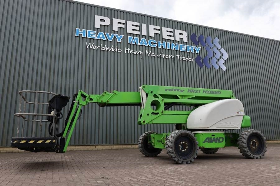 Niftylift HR21 HYBRID Hybrid, 4x4 Drive, 21m Working Height, - Колінчастий підйомник: фото 1 Niftylift HR21 HYBRID Hybrid, 4x4 Drive, 21m Working Height, - Колінчастий підйомник: фото 1