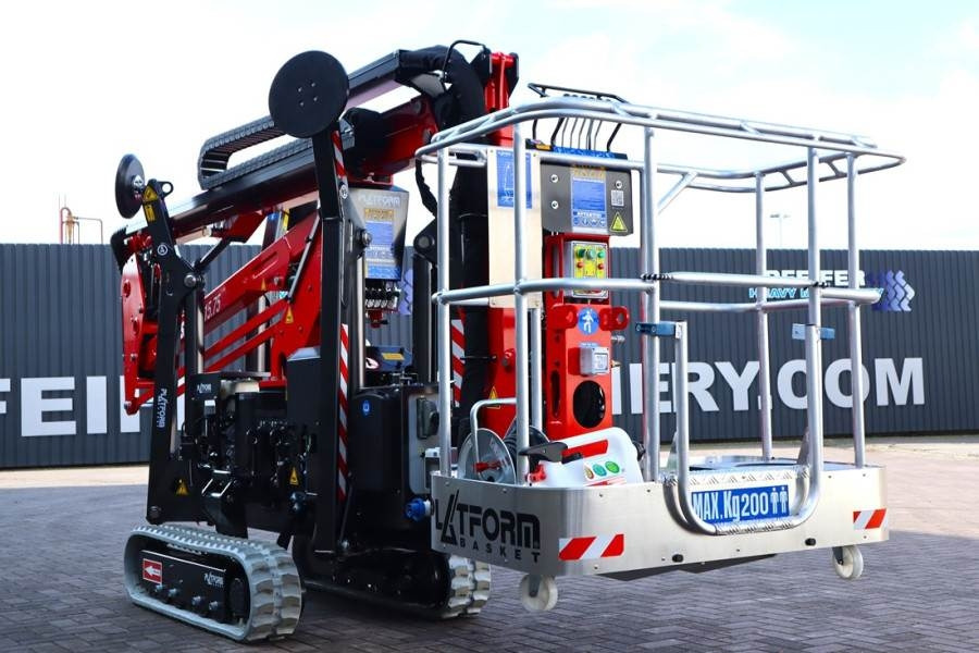 Колінчастий підйомник, Підйомник-павук PLATFORM BAS Spider 15.75 PRO CE Declaration, Vali: фото 8 Колінчастий підйомник, Підйомник-павук PLATFORM BAS Spider 15.75 PRO CE Declaration, Vali: фото 8