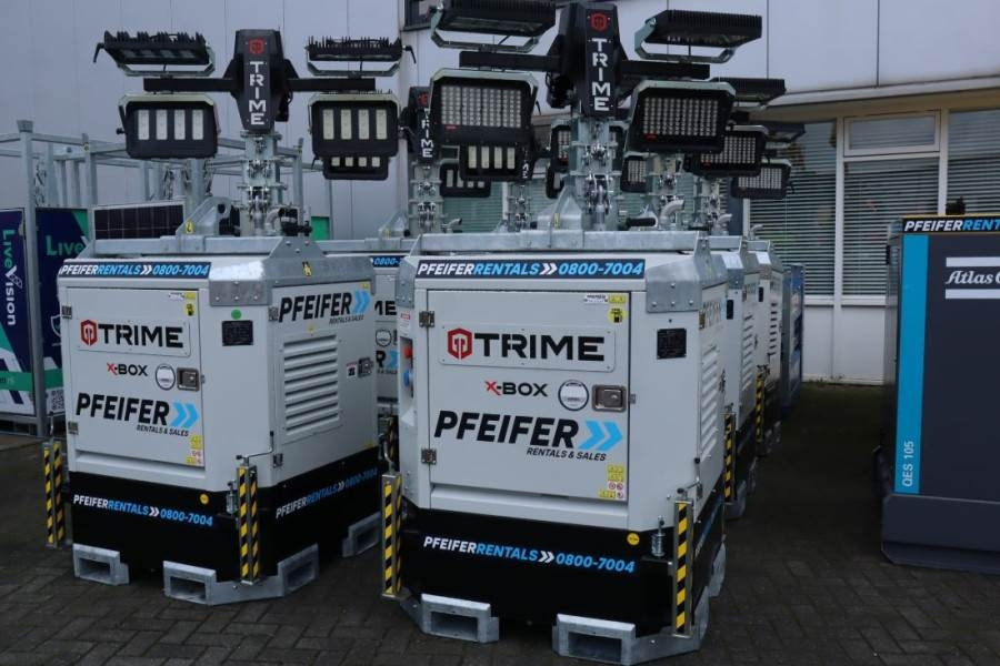 Освітлювальна вежа Trime X-BOX 4x320W Valid inspection, *Guarantee! Hydr. V: фото 11