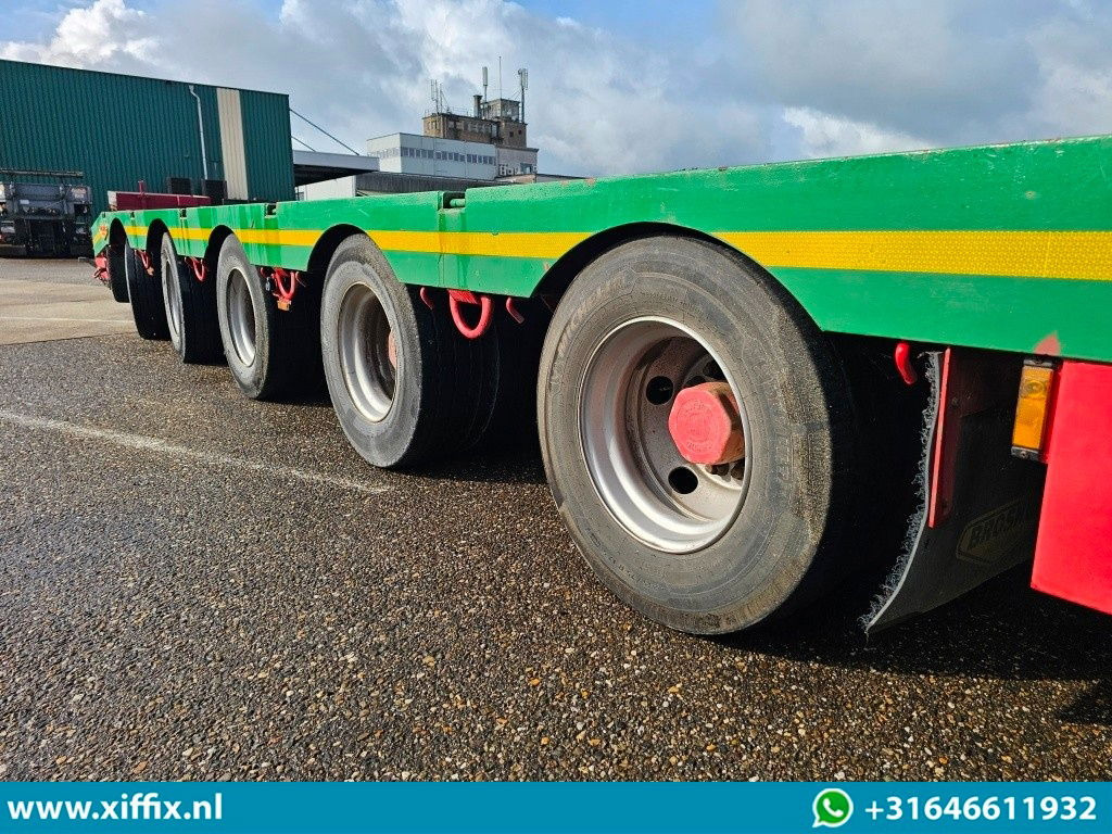 Broshuis 5-ass. Uitschuifbare semi dieplader / 2x Naloop gestuurd - Низькорамна платформа напівпричіп: фото 5 Broshuis 5-ass. Uitschuifbare semi dieplader / 2x Naloop gestuurd - Низькорамна платформа напівпричіп: фото 5