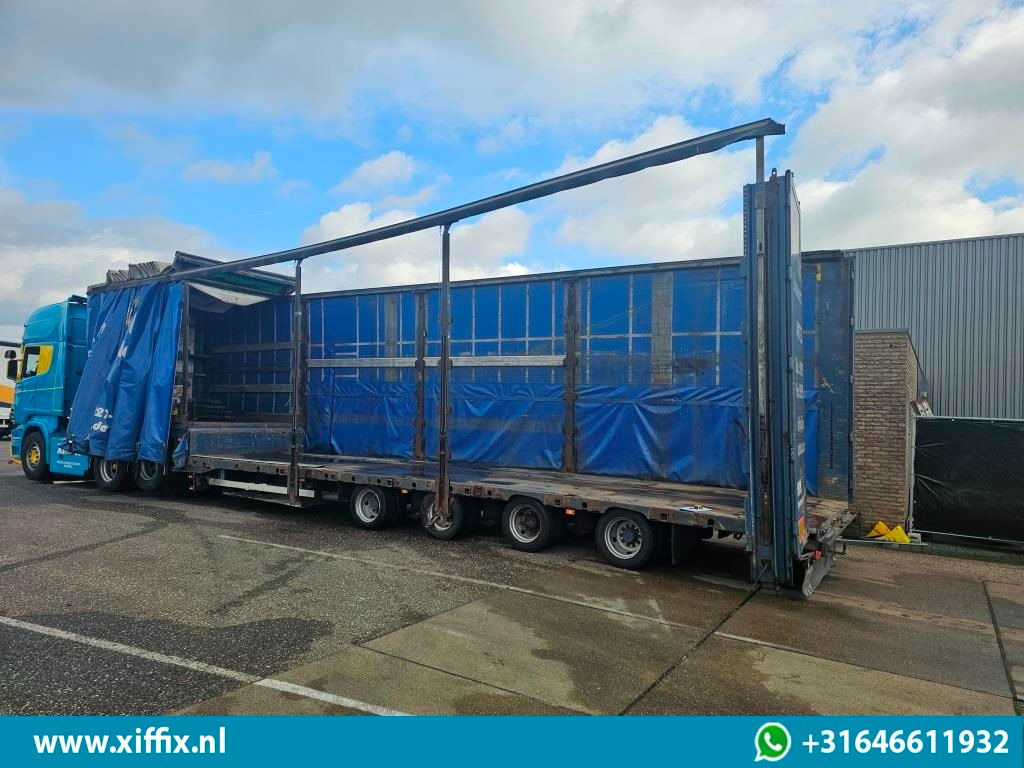 Низькорамна платформа напівпричіп Dinkel 4-ass. Semi dieplader met elektrische huifopbouw / 2x naloop gestuurd: фото 14 Низькорамна платформа напівпричіп Dinkel 4-ass. Semi dieplader met elektrische huifopbouw / 2x naloop gestuurd: фото 14