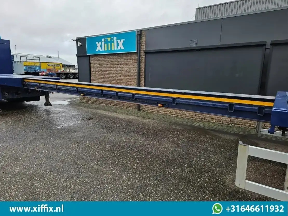 Doll 3-ass. Vlakke uitschuifbare oplegger / Naloop gestuurd / 14090 - Бортовий напівпричіп/ Платформа: фото 5 Doll 3-ass. Vlakke uitschuifbare oplegger / Naloop gestuurd / 14090 - Бортовий напівпричіп/ Платформа: фото 5