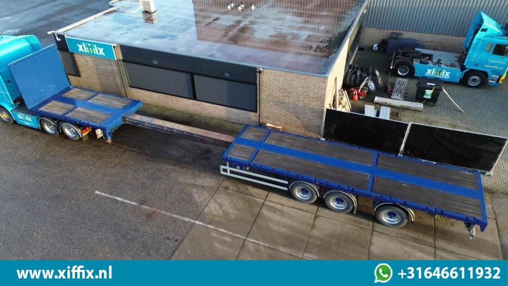 Doll 3-ass. Vlakke uitschuifbare oplegger / Naloop gestuurd / 14091 - Бортовий напівпричіп/ Платформа: фото 2 Doll 3-ass. Vlakke uitschuifbare oplegger / Naloop gestuurd / 14091 - Бортовий напівпричіп/ Платформа: фото 2