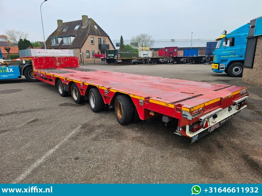 ES-GE 4-ass. Uitschuifbare semi dieplader / 80 cm. Hoog / 2x naloop gestuurd - Низькорамна платформа напівпричіп: фото 4 ES-GE 4-ass. Uitschuifbare semi dieplader / 80 cm. Hoog / 2x naloop gestuurd - Низькорамна платформа напівпричіп: фото 4