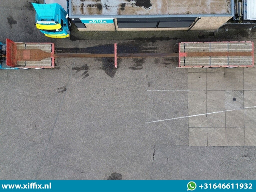 Faymonville 2-ass. Vlakke dubbel 2x uitschuifbare oplegger / 2x gestuurd - Бортовий напівпричіп/ Платформа: фото 3 Faymonville 2-ass. Vlakke dubbel 2x uitschuifbare oplegger / 2x gestuurd - Бортовий напівпричіп/ Платформа: фото 3