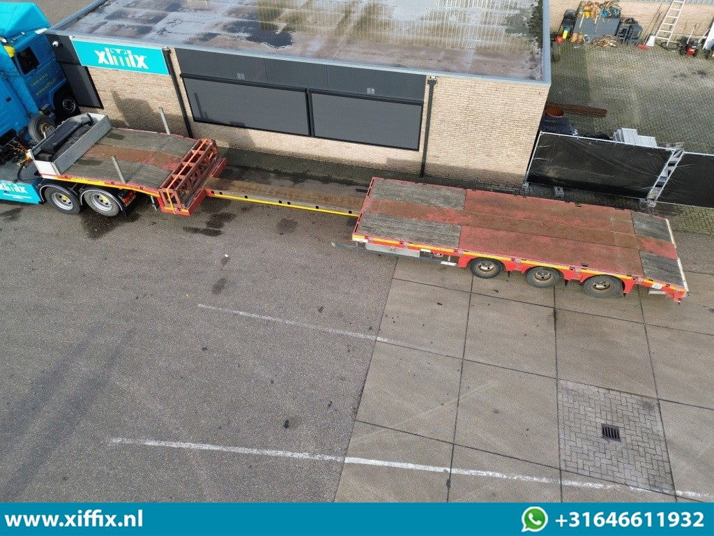 Faymonville 3-ass. Uitschuifbare semi dieplader / Naloop gestuurd - Низькорамна платформа напівпричіп: фото 2 Faymonville 3-ass. Uitschuifbare semi dieplader / Naloop gestuurd - Низькорамна платформа напівпричіп: фото 2
