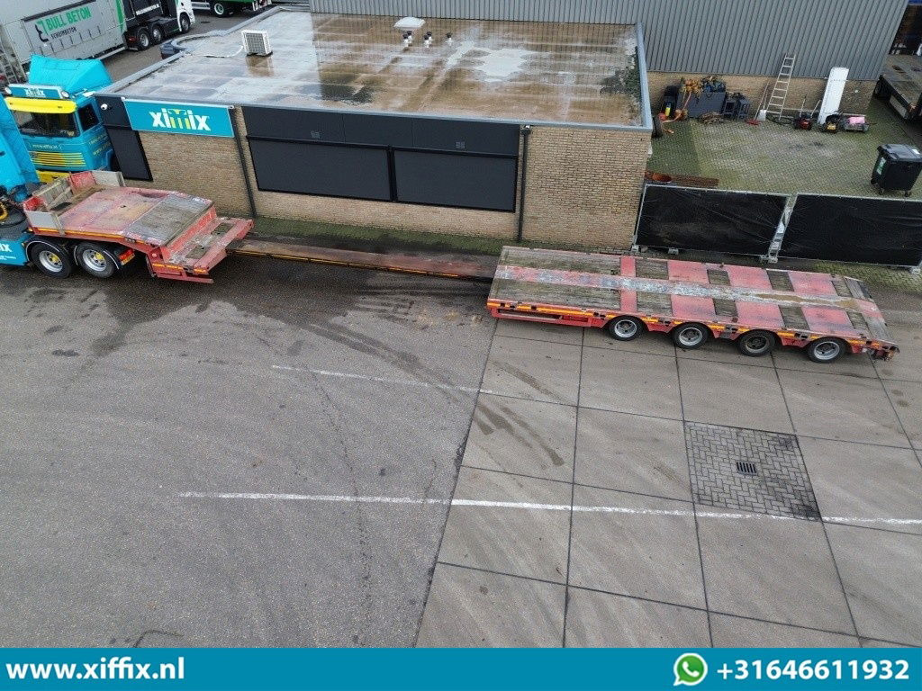 Faymonville 4-ass. Uitschuifbare semi dieplader / 78 cm. Hoog / 3x gestuurd - Низькорамна платформа напівпричіп: фото 2 Faymonville 4-ass. Uitschuifbare semi dieplader / 78 cm. Hoog / 3x gestuurd - Низькорамна платформа напівпричіп: фото 2