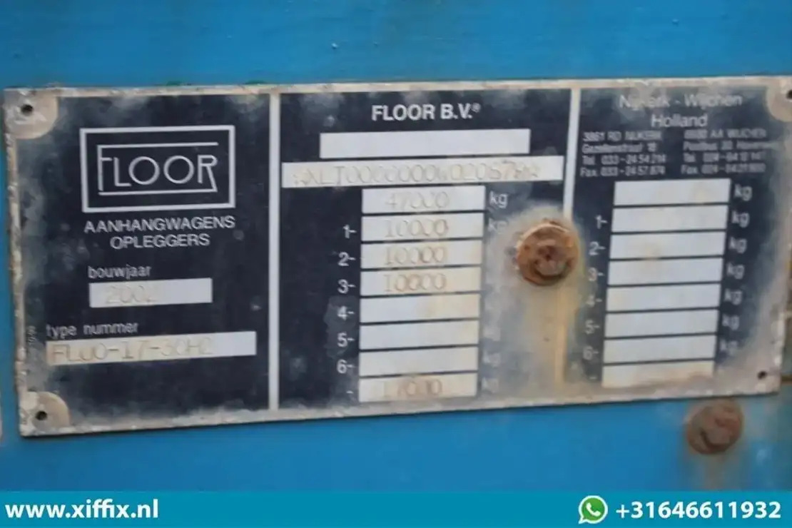 Бортовий напівпричіп/ Платформа Floor 3-ass. Vlakke uitschuifbare oplegger / 2x gestuurd / 13907: фото 11 Бортовий напівпричіп/ Платформа Floor 3-ass. Vlakke uitschuifbare oplegger / 2x gestuurd / 13907: фото 11