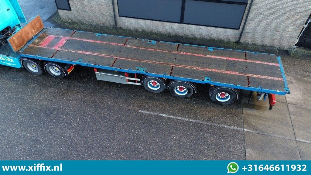 Groenewegen 3-ass. Vlakke oplegger / 1x gestuurd - Бортовий напівпричіп/ Платформа: фото 2 Groenewegen 3-ass. Vlakke oplegger / 1x gestuurd - Бортовий напівпричіп/ Платформа: фото 2