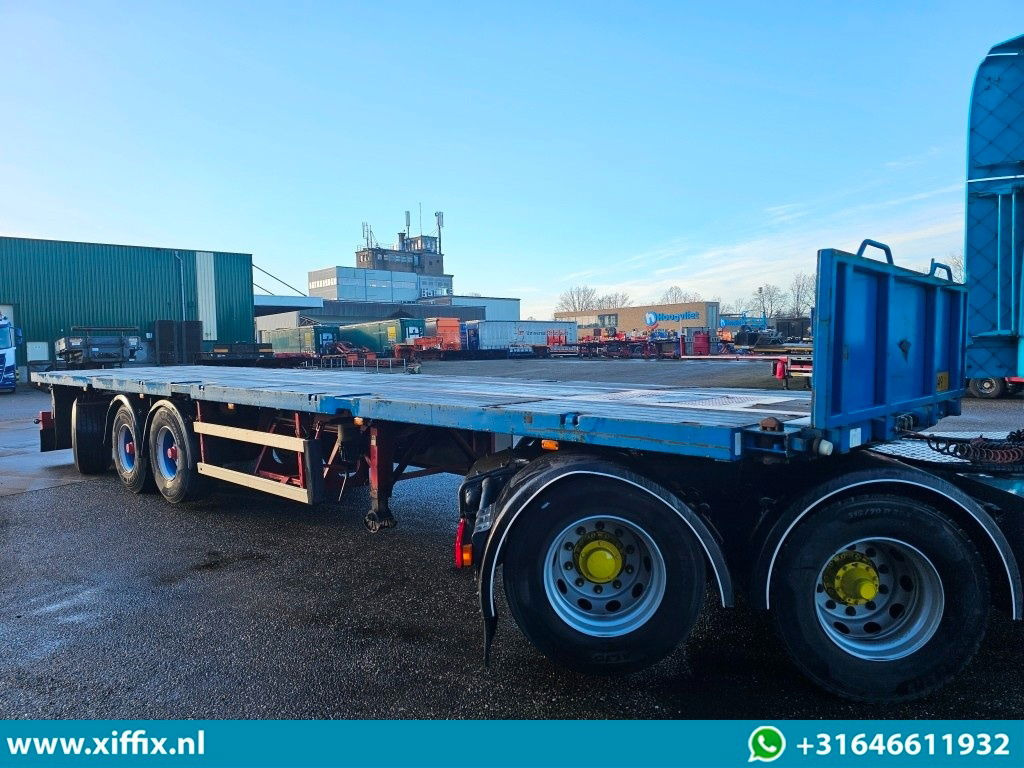 Groenewegen 3-ass. Vlakke oplegger / 1x gestuurd - Бортовий напівпричіп/ Платформа: фото 4 Groenewegen 3-ass. Vlakke oplegger / 1x gestuurd - Бортовий напівпричіп/ Платформа: фото 4