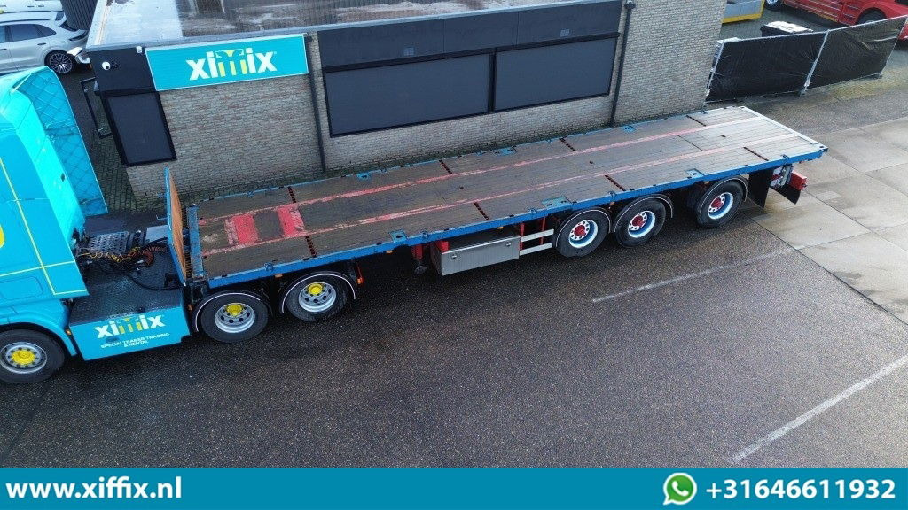 Groenewegen 3-ass. Vlakke oplegger / 1x gestuurd - Бортовий напівпричіп/ Платформа: фото 1 Groenewegen 3-ass. Vlakke oplegger / 1x gestuurd - Бортовий напівпричіп/ Платформа: фото 1