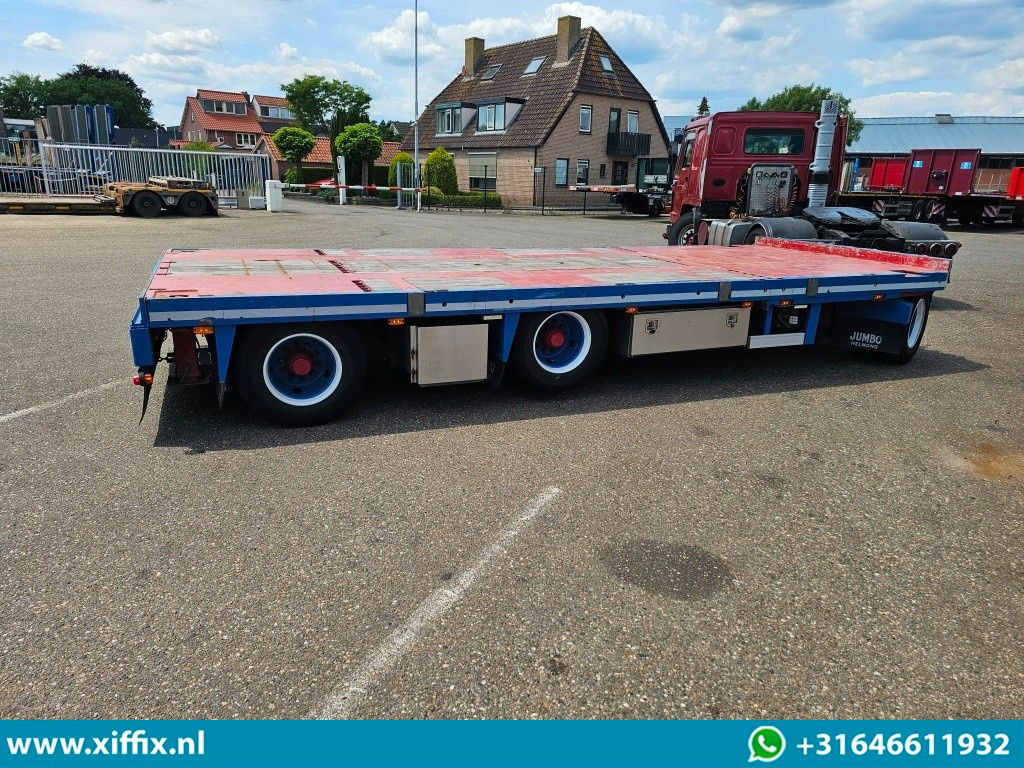 Jumbo 3-ass. Dubbel 2x uitschuifbare aanhangwagen - Бортовий причіп/ Платформа: фото 4 Jumbo 3-ass. Dubbel 2x uitschuifbare aanhangwagen - Бортовий причіп/ Платформа: фото 4