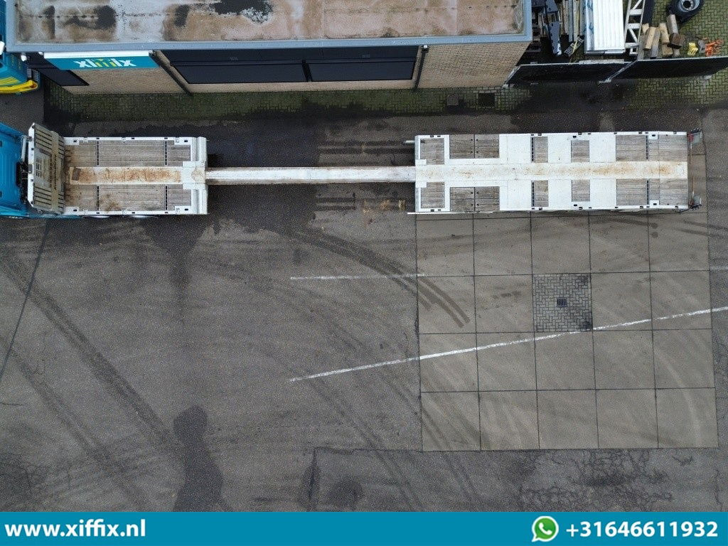 Kässbohrer 3-ass. Vlakke uitschuifbare Mega oplegger / Naloop gestuurd - Бортовий напівпричіп/ Платформа: фото 3 Kässbohrer 3-ass. Vlakke uitschuifbare Mega oplegger / Naloop gestuurd - Бортовий напівпричіп/ Платформа: фото 3