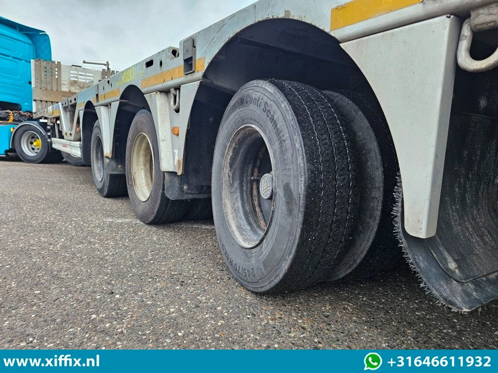 Kässbohrer 3-ass. Vlakke uitschuifbare Mega oplegger / Naloop gestuurd - Бортовий напівпричіп/ Платформа: фото 5 Kässbohrer 3-ass. Vlakke uitschuifbare Mega oplegger / Naloop gestuurd - Бортовий напівпричіп/ Платформа: фото 5