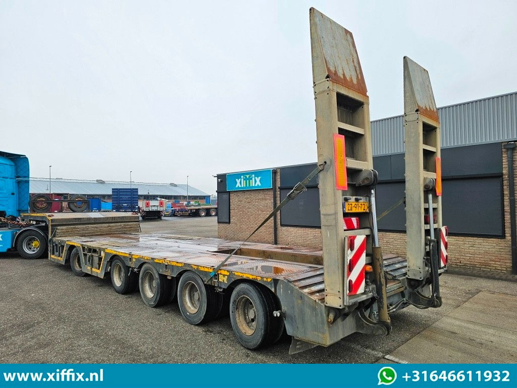Lintrailers 5-ass. Uitschuifbare semi dieplader met hydr. Kleppen / 275 cm. Bree - Низькорамна платформа напівпричіп: фото 4 Lintrailers 5-ass. Uitschuifbare semi dieplader met hydr. Kleppen / 275 cm. Bree - Низькорамна платформа напівпричіп: фото 4