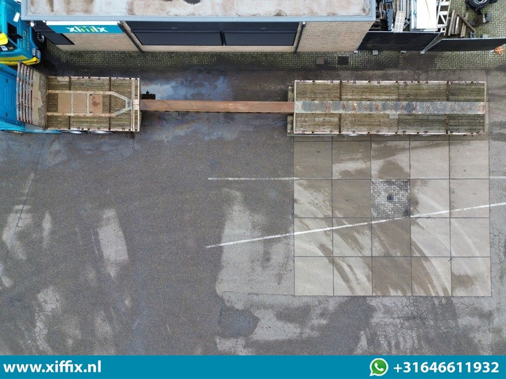 Meusburger 3-ass. Vlakke uitschuifbare oplegger / 3x gestuurd - Бортовий напівпричіп/ Платформа: фото 3 Meusburger 3-ass. Vlakke uitschuifbare oplegger / 3x gestuurd - Бортовий напівпричіп/ Платформа: фото 3