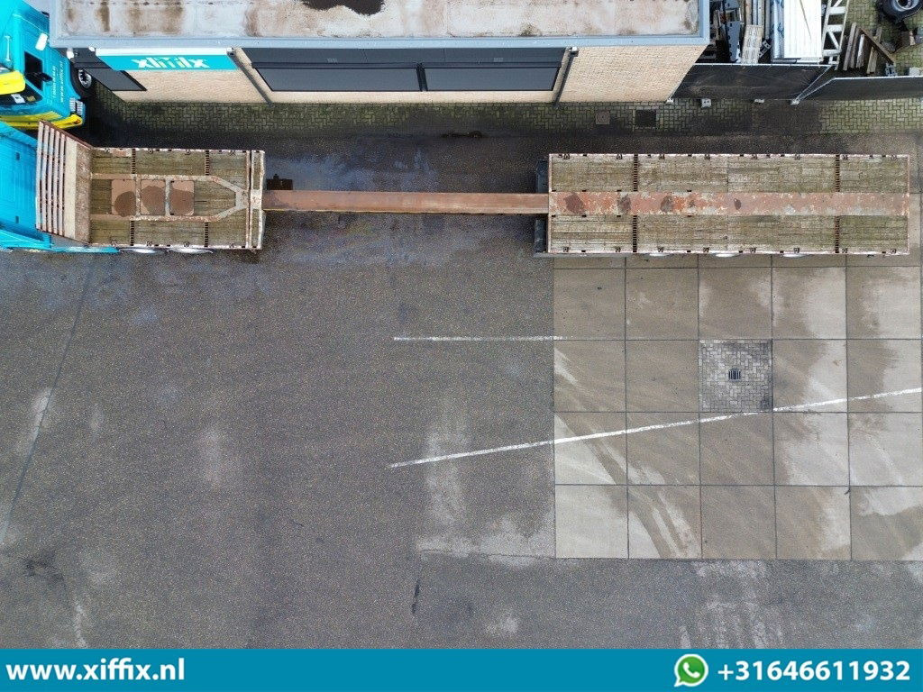 Meusburger 3-ass. Vlakke uitschuifbare oplegger / 3x gestuurd - Бортовий напівпричіп/ Платформа: фото 3 Meusburger 3-ass. Vlakke uitschuifbare oplegger / 3x gestuurd - Бортовий напівпричіп/ Платформа: фото 3