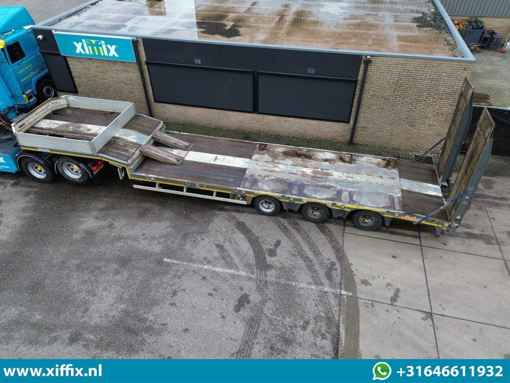 Nooteboom 3-ass. Semi dieplader met hydr. Kleppen / Naloop gestuurd - Низькорамна платформа напівпричіп: фото 2 Nooteboom 3-ass. Semi dieplader met hydr. Kleppen / Naloop gestuurd - Низькорамна платформа напівпричіп: фото 2