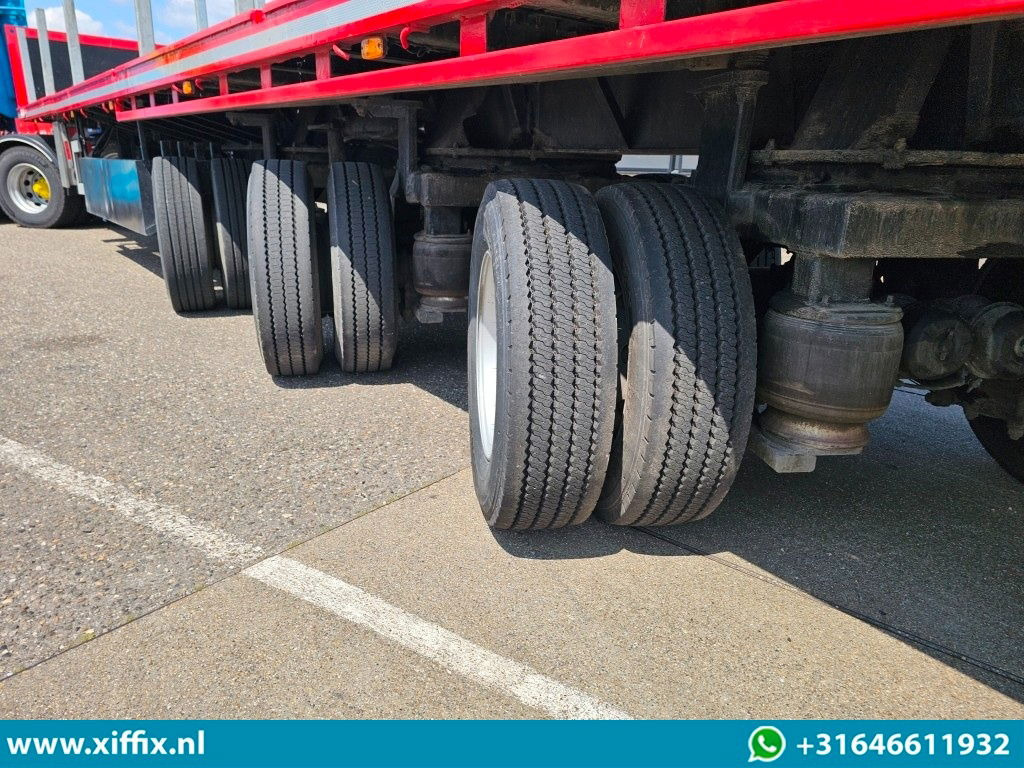 Nooteboom 3-ass. Vlakke dubbel 2x uitschuifbare oplegger / 3x gestuurd - Бортовий напівпричіп/ Платформа: фото 5 Nooteboom 3-ass. Vlakke dubbel 2x uitschuifbare oplegger / 3x gestuurd - Бортовий напівпричіп/ Платформа: фото 5