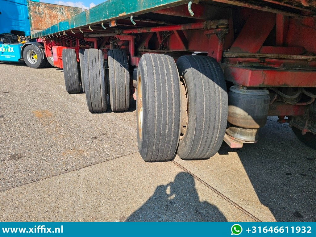 Nooteboom 3-ass. Vlakke dubbel 2x uitschuifbare oplegger / 3x gestuurd - Бортовий напівпричіп/ Платформа: фото 5 Nooteboom 3-ass. Vlakke dubbel 2x uitschuifbare oplegger / 3x gestuurd - Бортовий напівпричіп/ Платформа: фото 5