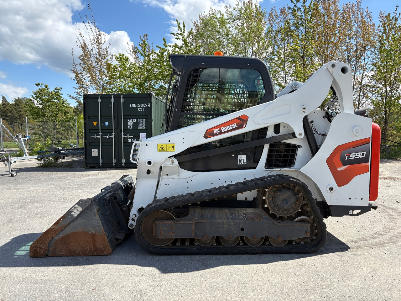 Bobcat T590 - Екскаватор-навантажувач: фото 1 Bobcat T590 - Екскаватор-навантажувач: фото 1
