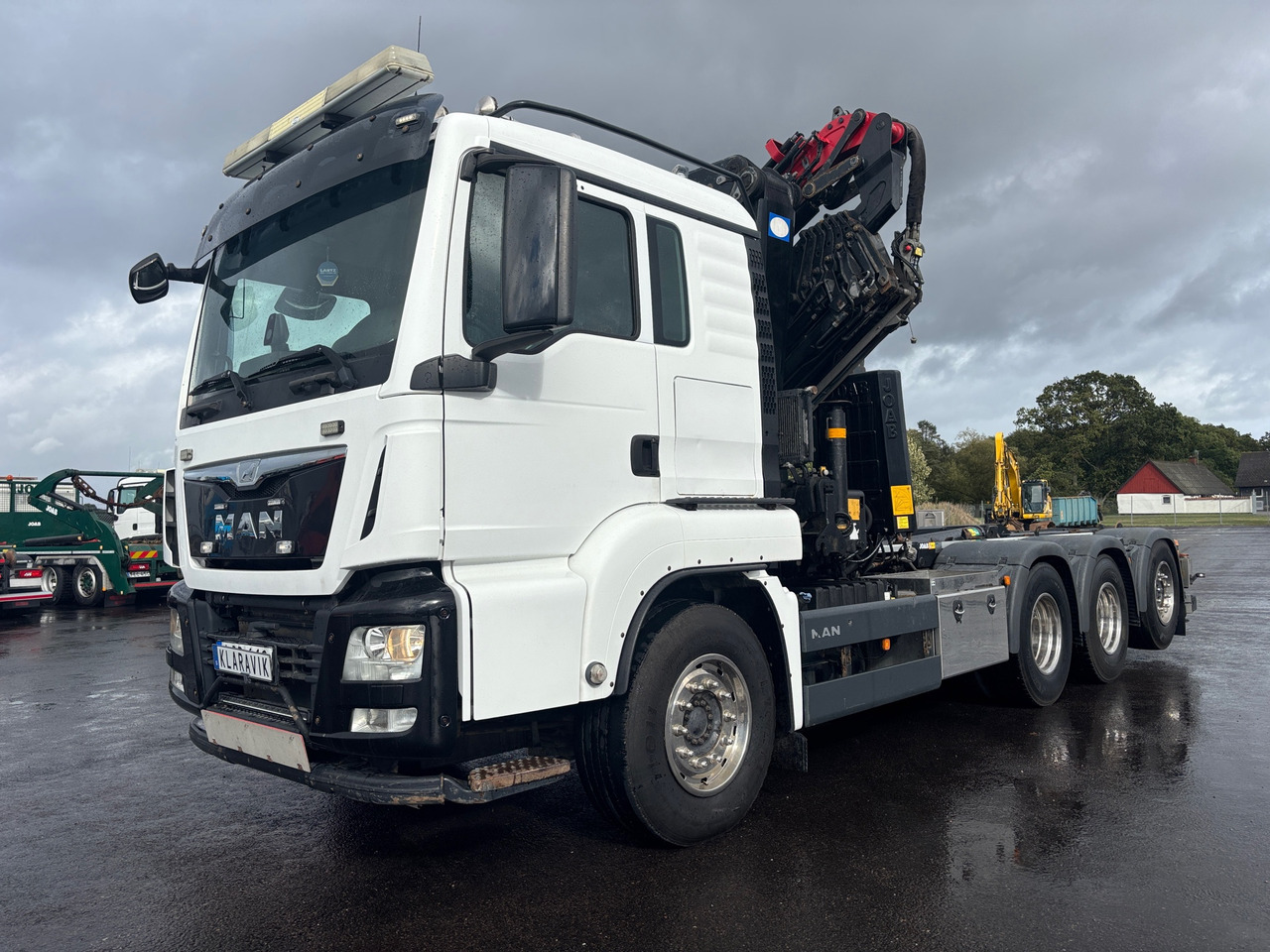 MAN TGS 35.480 8x4 - Вантажівка з маніпулятором: фото 1 MAN TGS 35.480 8x4 - Вантажівка з маніпулятором: фото 1