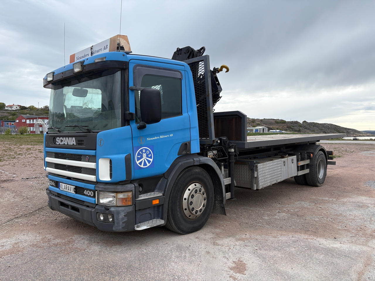 Scania 124L 400 - Вантажівка з маніпулятором: фото 1 Scania 124L 400 - Вантажівка з маніпулятором: фото 1