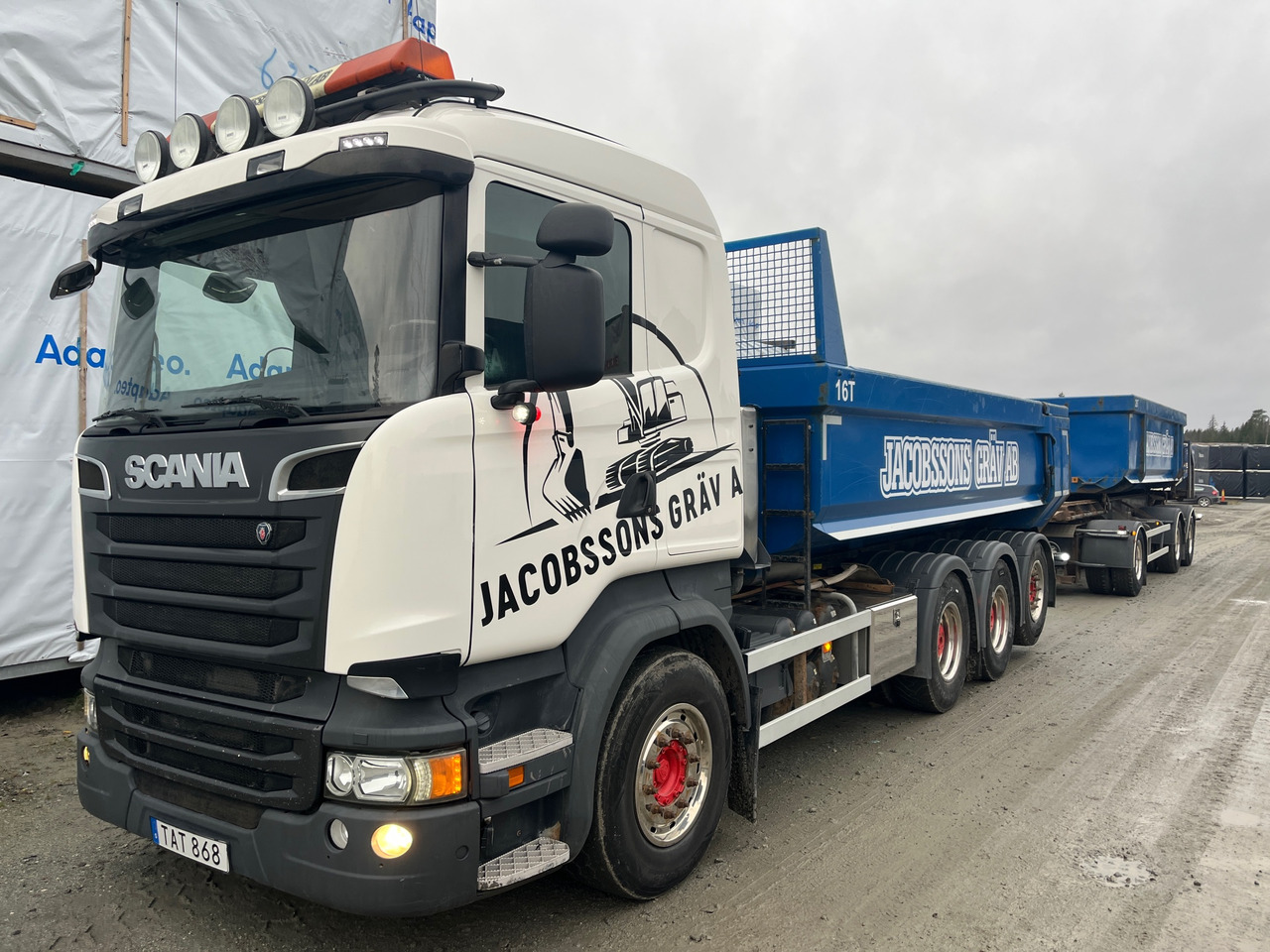 Scania R580 LB8X4 - Самоскид вантажівка: фото 1 Scania R580 LB8X4 - Самоскид вантажівка: фото 1