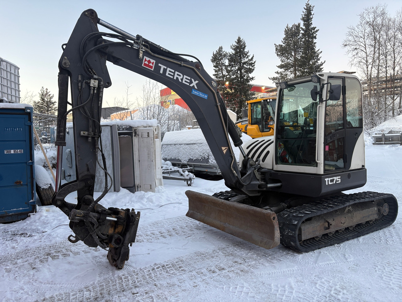 Terex TC75 - Екскаватор: фото 1 Terex TC75 - Екскаватор: фото 1