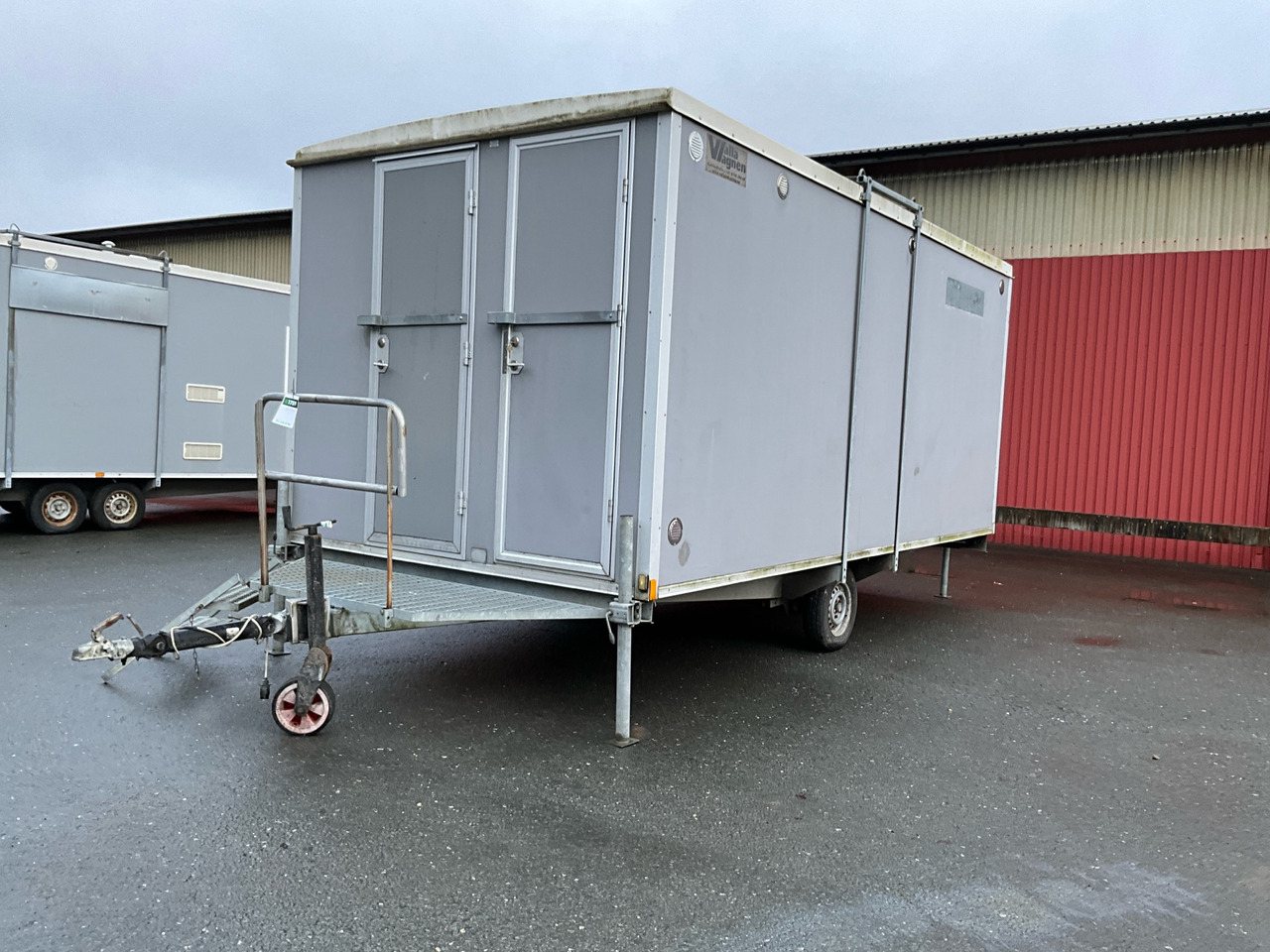 Vallavagnen DTPV 4 - Житловий контейнер, Причіп: фото 1 Vallavagnen DTPV 4 - Житловий контейнер, Причіп: фото 1