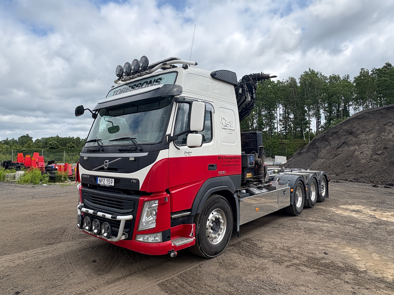 Volvo FM 500 - Вантажівка з маніпулятором: фото 1 Volvo FM 500 - Вантажівка з маніпулятором: фото 1