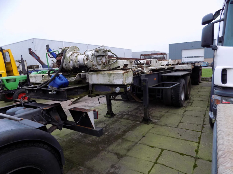 2 container trailer en 3 axel aanhanger 20 ft - Контейнеровоз/ Змінний кузов напівпричіп: фото 2 2 container trailer en 3 axel aanhanger 20 ft - Контейнеровоз/ Змінний кузов напівпричіп: фото 2