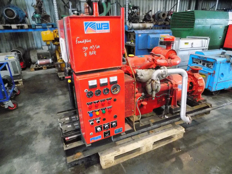 Насос для води Diversen VAS FIREPUMP FORD MOTOR 90 M3 EN 8 BAR: фото 12