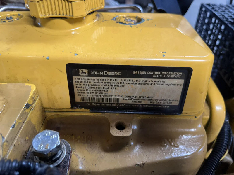 John Deere aggregaat john deere 97 kva - Електричний генератор: фото 5 John Deere aggregaat john deere 97 kva - Електричний генератор: фото 5