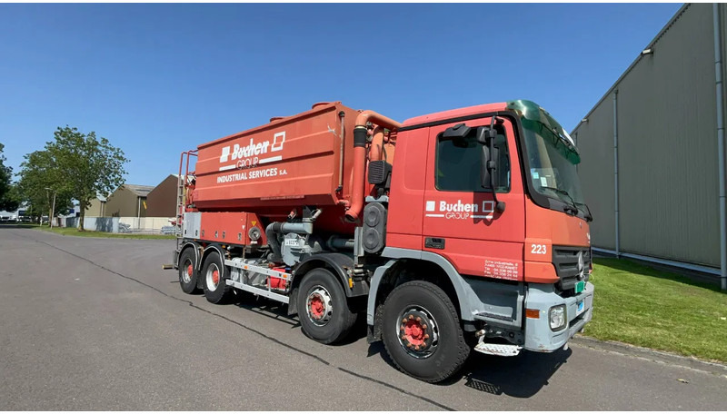 Mercedes-Benz Actros 4141 Mercedes 4141 8x4 full steel INOX tank - Асенізатори: фото 1 Mercedes-Benz Actros 4141 Mercedes 4141 8x4 full steel INOX tank - Асенізатори: фото 1