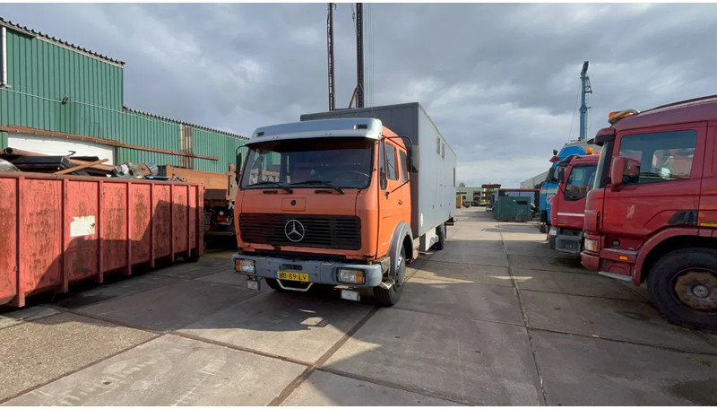 Mercedes-Benz NG Mercedes benz NG 1213 Box truck - Вантажівка з закритим кузовом: фото 1 Mercedes-Benz NG Mercedes benz NG 1213 Box truck - Вантажівка з закритим кузовом: фото 1