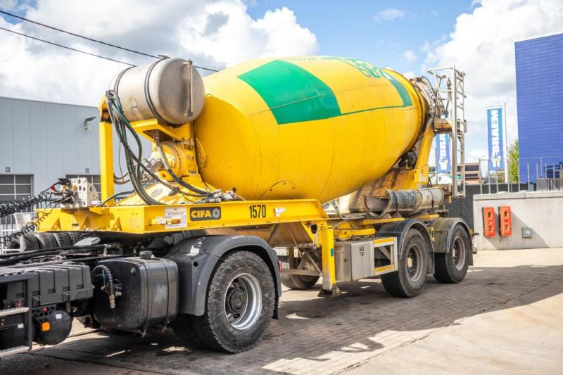 Cifa BETON MIXER/MALAXEUR/MISCHER 12M3 - STEERING AXLE - Напівпричіп бетонозмішувач: фото 1 Cifa BETON MIXER/MALAXEUR/MISCHER 12M3 - STEERING AXLE - Напівпричіп бетонозмішувач: фото 1