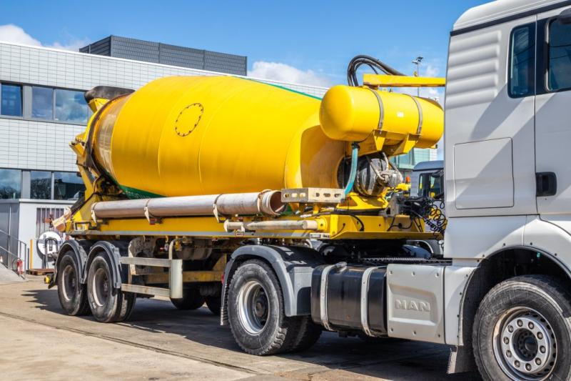 DE BUF BETON MIXER/MALAXEUR/MISCHER-10M3 - Напівпричіп бетонозмішувач: фото 2 DE BUF BETON MIXER/MALAXEUR/MISCHER-10M3 - Напівпричіп бетонозмішувач: фото 2