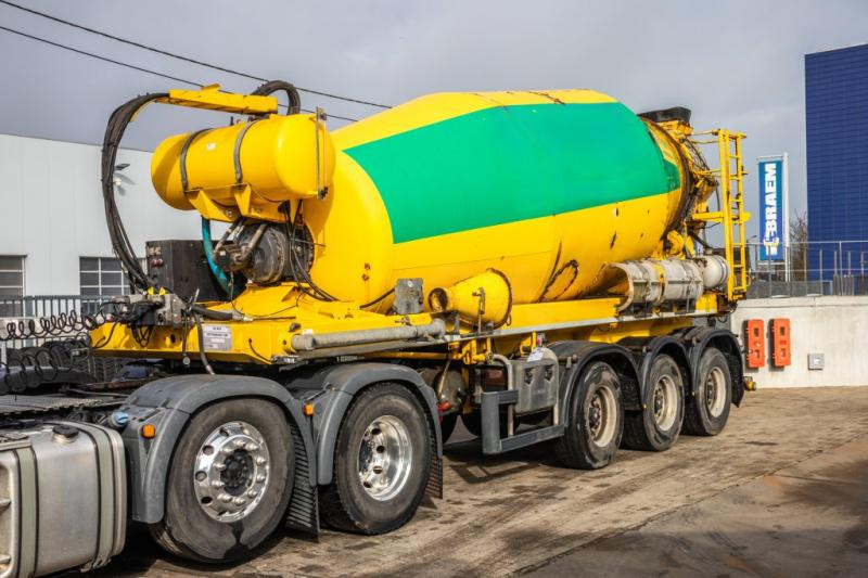 DE BUF BETON MIXER/MALAXEUR/MISCHER 12M3 - Напівпричіп бетонозмішувач: фото 1 DE BUF BETON MIXER/MALAXEUR/MISCHER 12M3 - Напівпричіп бетонозмішувач: фото 1