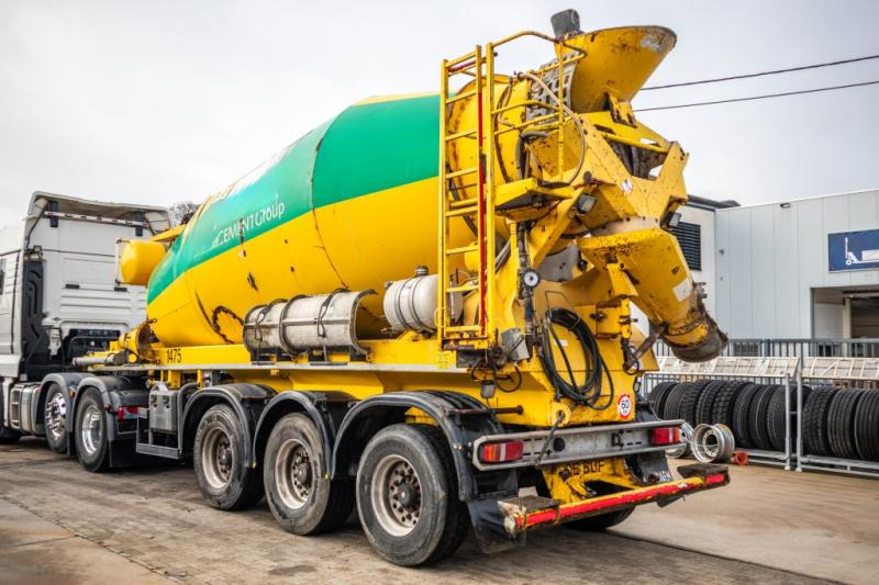 DE BUF BETON MIXER/MALAXEUR/MISCHER 12M3 - Напівпричіп бетонозмішувач: фото 4 DE BUF BETON MIXER/MALAXEUR/MISCHER 12M3 - Напівпричіп бетонозмішувач: фото 4