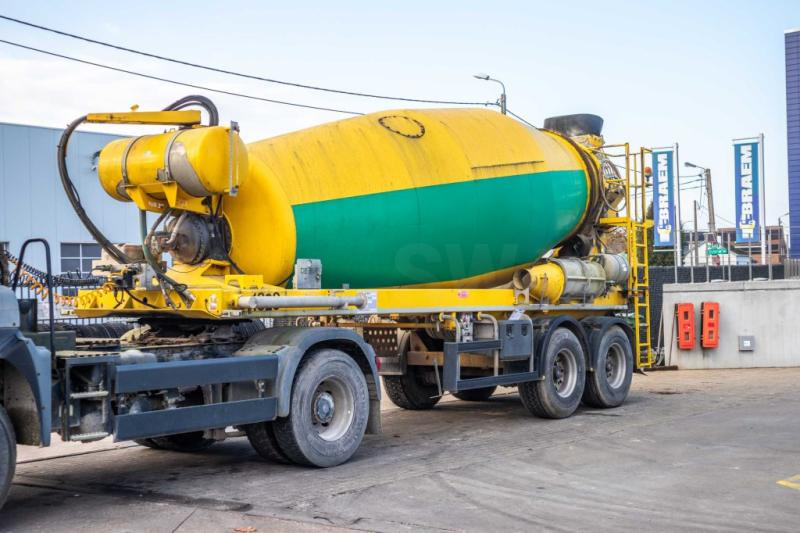 DE BUF BETON MIXER/MISCHER/MALAXEUR12M³ - Напівпричіп бетонозмішувач: фото 1 DE BUF BETON MIXER/MISCHER/MALAXEUR12M³ - Напівпричіп бетонозмішувач: фото 1