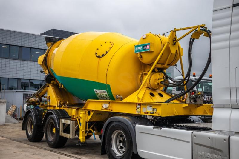 Imer BETON MIXER/MALAXEUR/MISCHER-10M3- STEERING AXLE - Напівпричіп бетонозмішувач: фото 2 Imer BETON MIXER/MALAXEUR/MISCHER-10M3- STEERING AXLE - Напівпричіп бетонозмішувач: фото 2