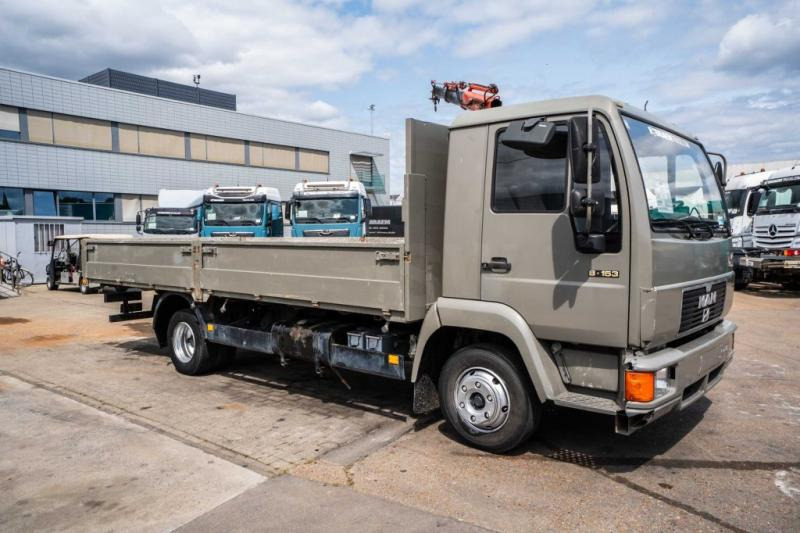 MAN 8.163 BB- MAXILIFT 027 - Бортова вантажівка/ Платформа, Вантажівка з маніпулятором: фото 2 MAN 8.163 BB- MAXILIFT 027 - Бортова вантажівка/ Платформа, Вантажівка з маніпулятором: фото 2