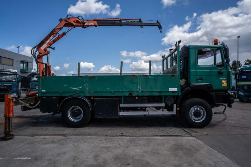 MAN FE 310A-4X4+ATLAS 105.1 A3 - Бортова вантажівка/ Платформа, Вантажівка з маніпулятором: фото 3 MAN FE 310A-4X4+ATLAS 105.1 A3 - Бортова вантажівка/ Платформа, Вантажівка з маніпулятором: фото 3