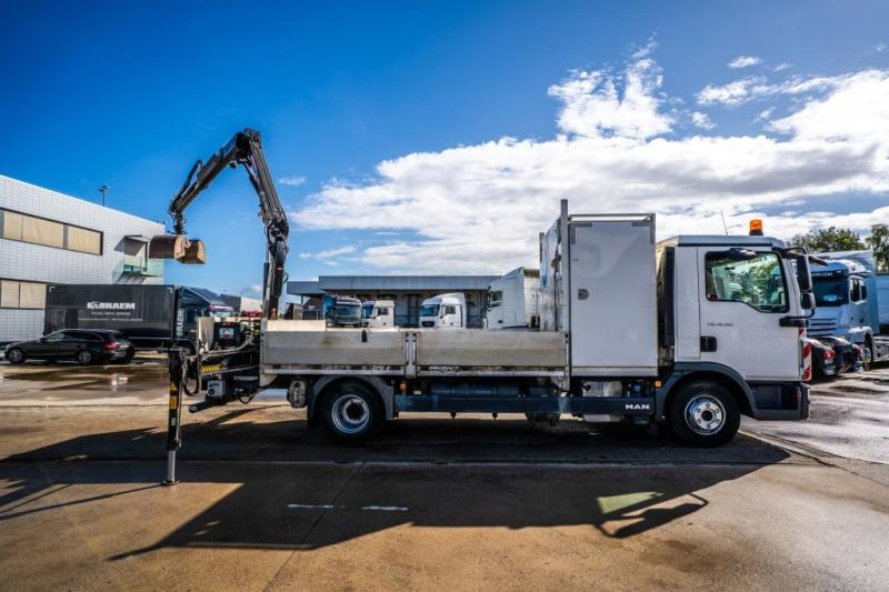 MAN TGL 12.190 BL + HIAB 055 D-1 HIDUO - Бортова вантажівка/ Платформа, Вантажівка з маніпулятором: фото 3 MAN TGL 12.190 BL + HIAB 055 D-1 HIDUO - Бортова вантажівка/ Платформа, Вантажівка з маніпулятором: фото 3
