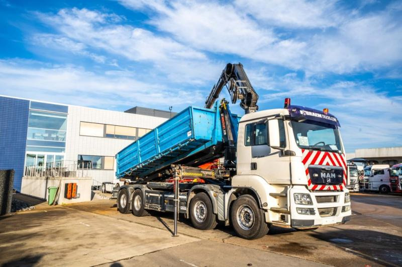 MAN TGS 35.400 BL - HIAB 144 E-2 DUO - Гаковий мультиліфт вантажівка, Вантажівка з маніпулятором: фото 2 MAN TGS 35.400 BL - HIAB 144 E-2 DUO - Гаковий мультиліфт вантажівка, Вантажівка з маніпулятором: фото 2