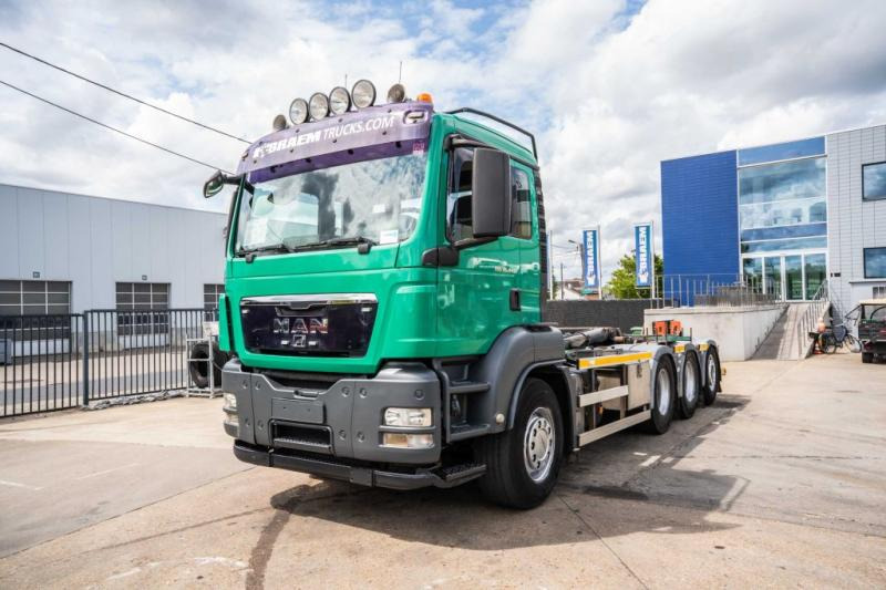 MAN TGS 35.440 BL 8x4-4 - Гаковий мультиліфт вантажівка: фото 1 MAN TGS 35.440 BL 8x4-4 - Гаковий мультиліфт вантажівка: фото 1