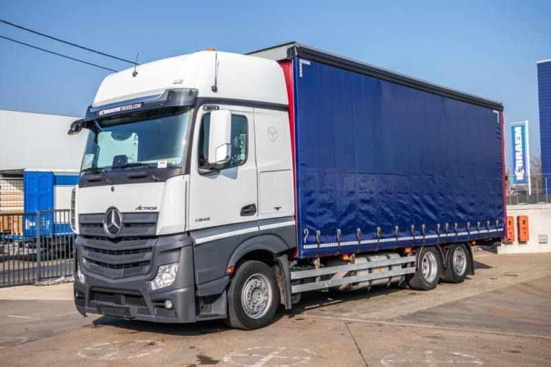 Mercedes ACTROS 2645 L - Тентована вантажівка: фото 1 Mercedes ACTROS 2645 L - Тентована вантажівка: фото 1