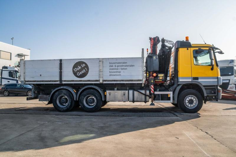 Самоскид вантажівка, Вантажівка з маніпулятором Mercedes ACTROS 3344 K-MP3+FASSI F245: фото 9
